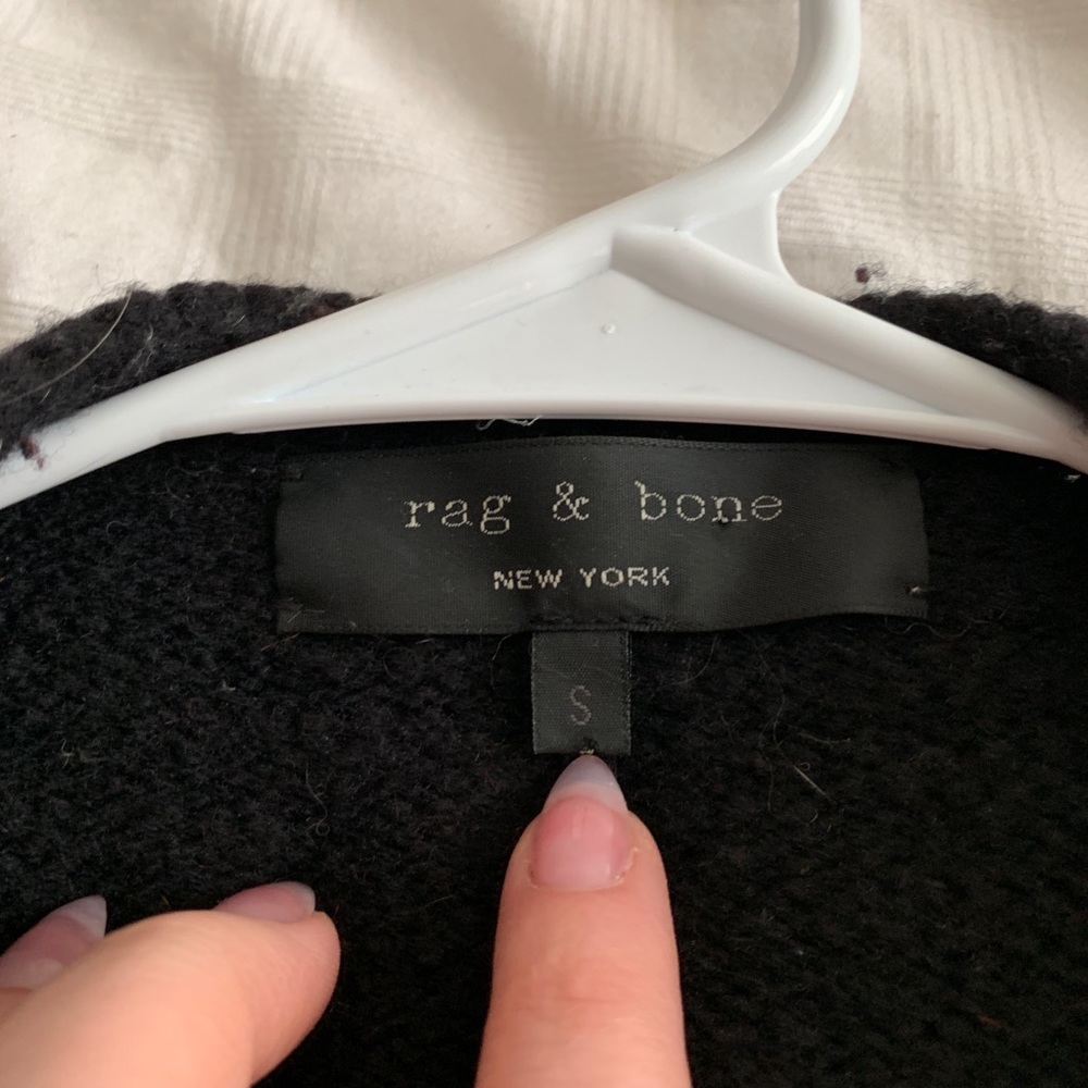 RAG & BONE bedford draped cardigan size small - Picture 5 of 6